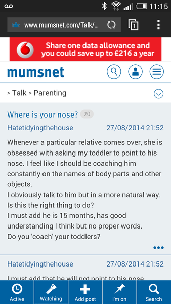 Official Mumsnet mobile thread part 3