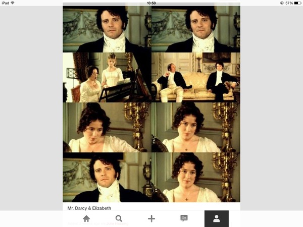 Colin Firth as Mr Darcy