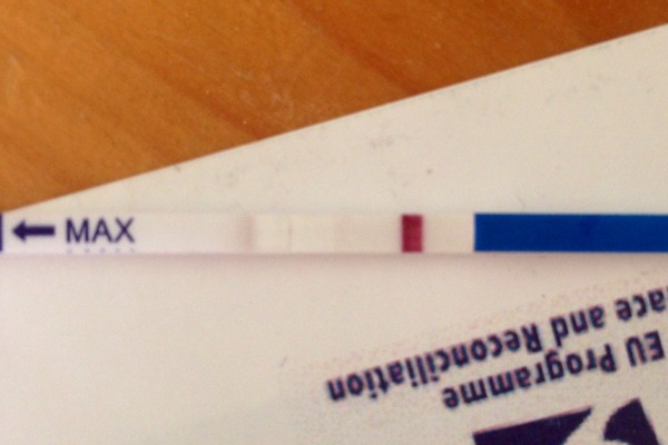 Help please,v faint line,evap or just serious case of line eye??