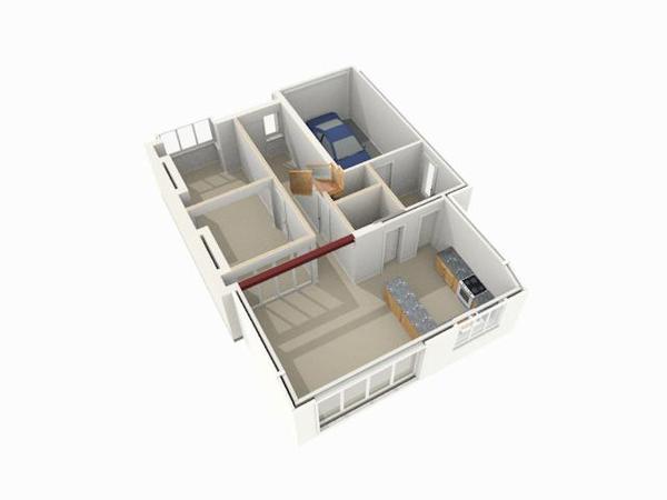 New kitchen-diner extension behind lounge: glass doors or solid wall between lounge and extension?