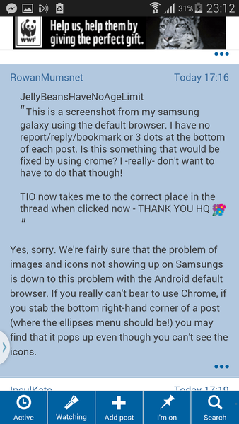 Official Mumsnet mobile thread part 3
