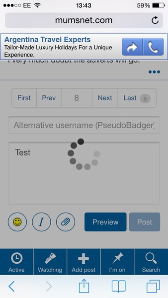 Official Mumsnet mobile thread part 3