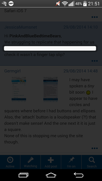 Official Mumsnet mobile thread part 3