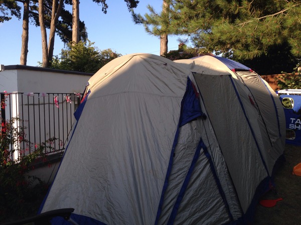 Convincing DH to camp?