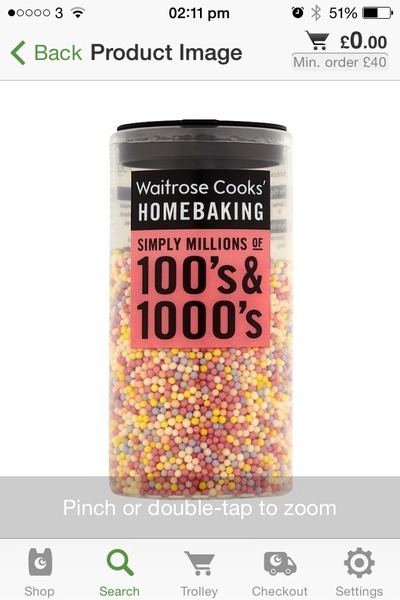 To think Hundred and Thousands and Sprinkles...