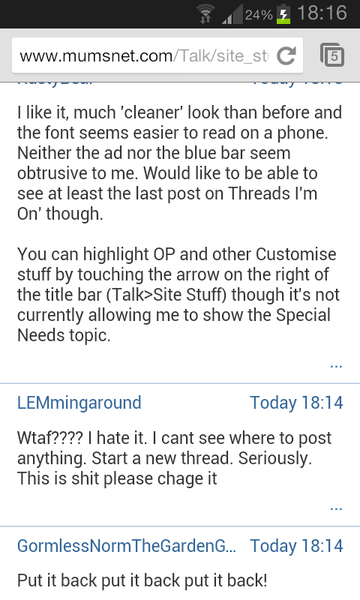 Hands up everyone who wants to try out the BRAND NEW MUMSNET MOBILE SITE