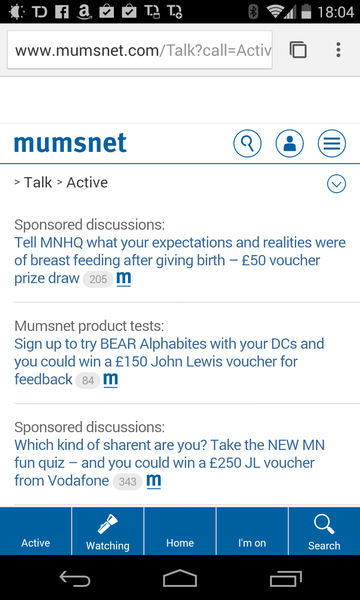 Hands up everyone who wants to try out the BRAND NEW MUMSNET MOBILE SITE