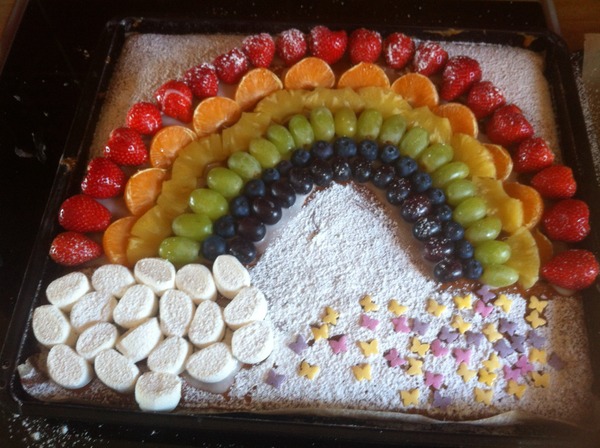 dd wants a rainbow birthday cake