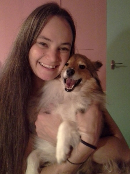 'Smiling' dog