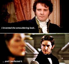 Colin Firth as Mr Darcy