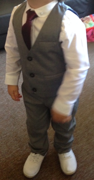 Wedding outfit for 18-24 month boy.