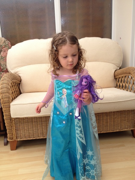Rocking around the Sylvanian Families Christmas Tree wearing a Disney Elsa Dress - Christmas Bargain Thread 3