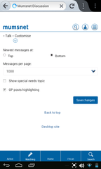 Official Mumsnet mobile thread numéro deux