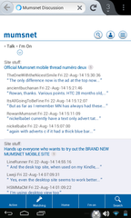 Official Mumsnet mobile thread numéro deux