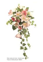 What flowers to go with my wedding dress?