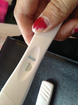Tested at 8DPO came back with a faint positive !!!!