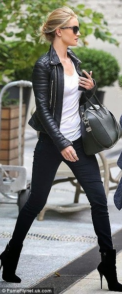 If you are the kind of woman who looks cool in skinny jeans and ankle boots...
