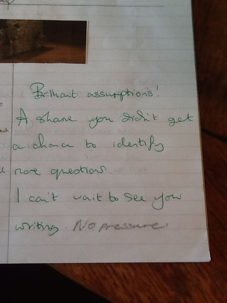 Thread to smile at the brilliance of our pupils!