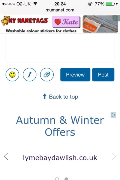 Official Mumsnet mobile thread part 3