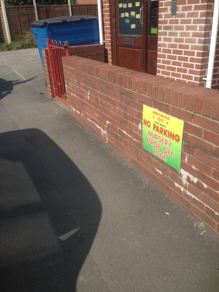 Parking Ticket picking up daughter from Nursery