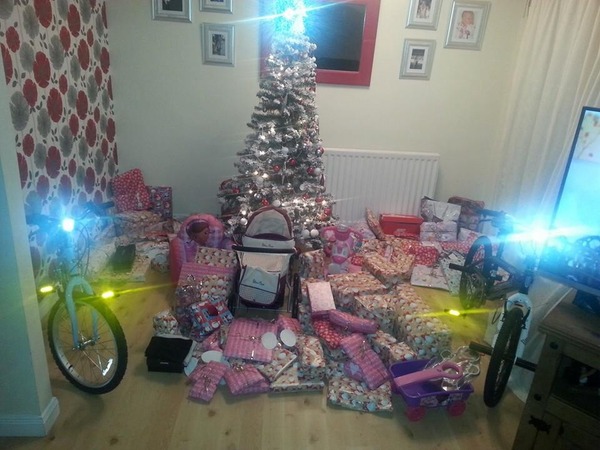 How many gifts do your dc have under the tree?