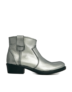 I just bought silver boots.