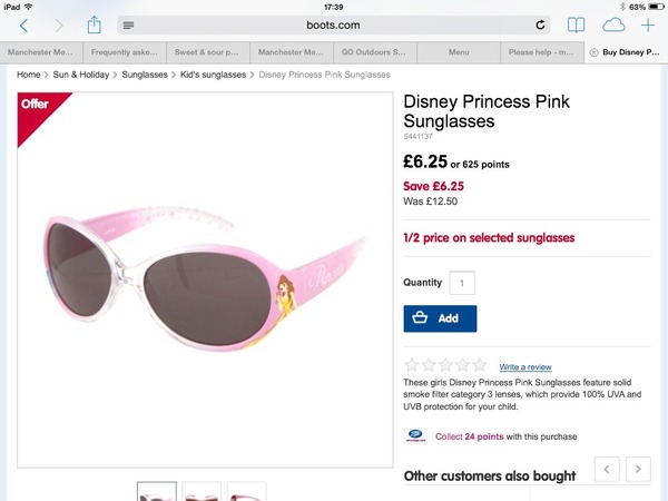 Please help  - my face is too small for sunglasses!