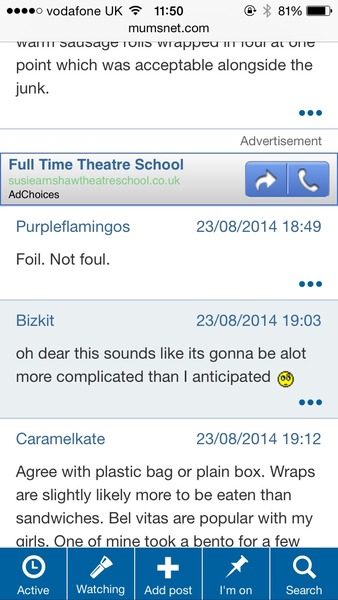 Official Mumsnet mobile thread part 3