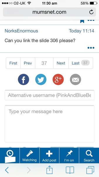 Official Mumsnet mobile thread part 3