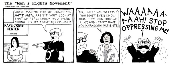 Why are feminists so threatened by the MRA movement?