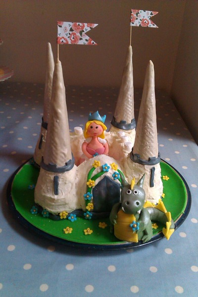 Princess Castle cake