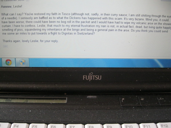 This is so bizarre...