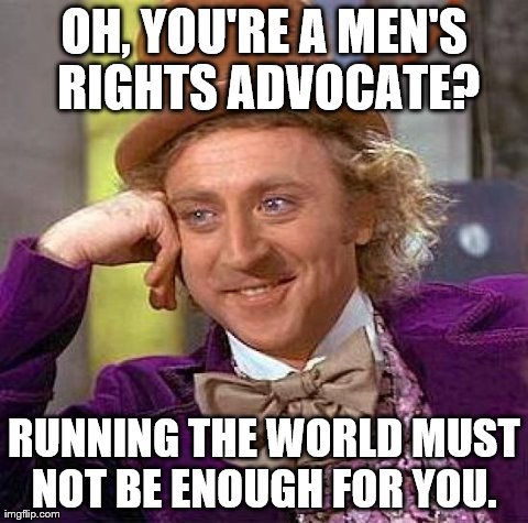 Why are feminists so threatened by the MRA movement?