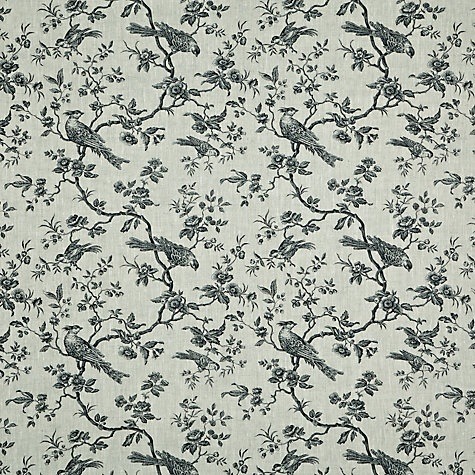Curtain fabric to go with F&B blackened walls in a bedroom