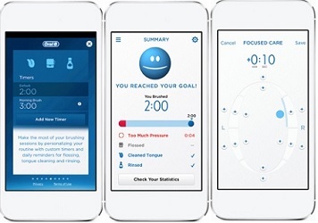 New Oral B 6000 Electric toothbrush App thingy