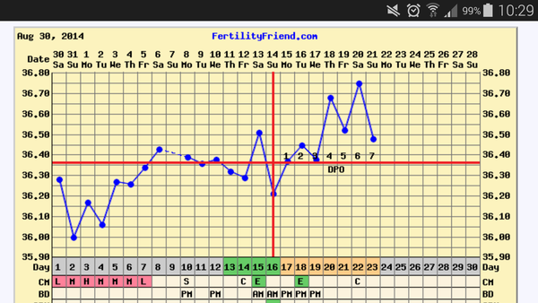 TTC after a MC (I'm really rubbish at thread titles sorry)