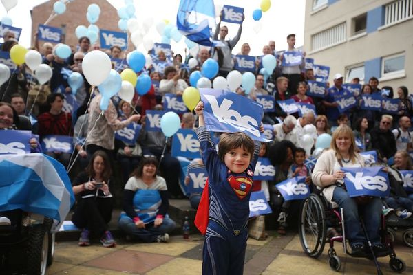 to feel happy and excited about voting YES!