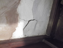 'Dead' plaster on the wall - paint over or what?