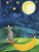 WIN an original illustration of Little Mouse by Petr Horáček, author of The Mouse Who Ate the Moon