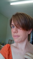 Chopping all my hair off...
