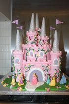 Princess Castle cake