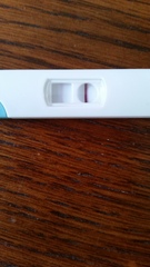Tesco fain't line of pregnancy test!!