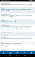 Mobile Site Ellipses menus gone wonky