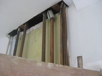 What do you use to line a bathroom? Normal plasterboard?