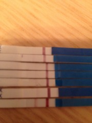 Tesco fain't line of pregnancy test!!