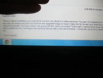 This is so bizarre...