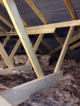 Dh has been boarding out the loft