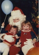 To ask if anyone HASN'T done the whole Santa and Tooth Fairy thing?