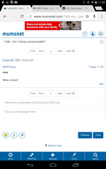 Official Mumsnet mobile thread part 3