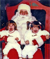 To ask if anyone HASN'T done the whole Santa and Tooth Fairy thing?